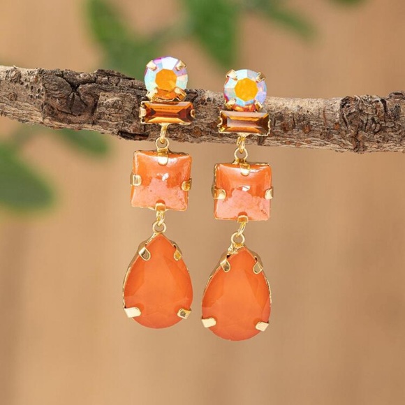 Iridescent Drops - Green - Picture 4 of 7